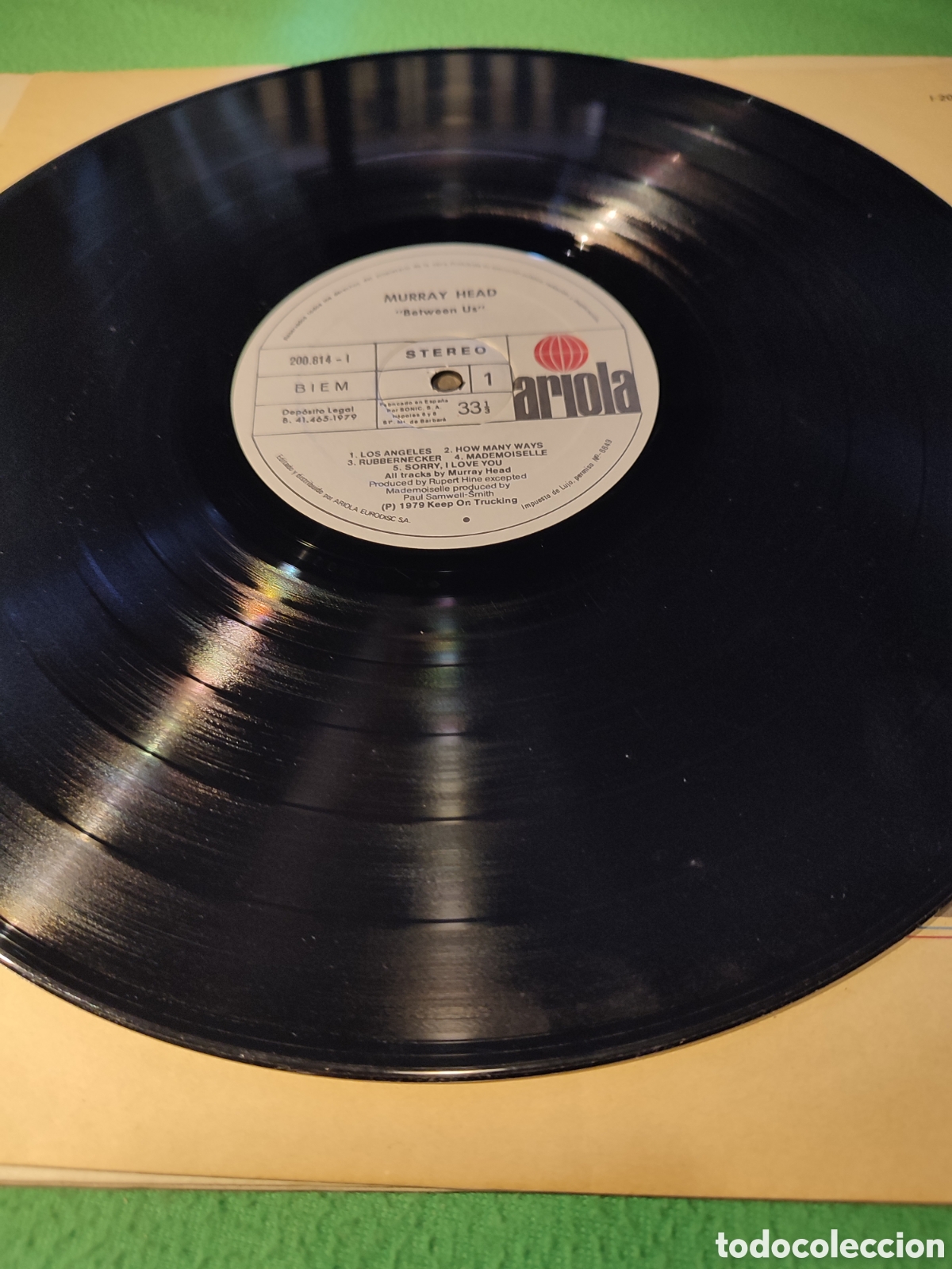 Discos de vinilo: Murray Head - Between us - Foto 4