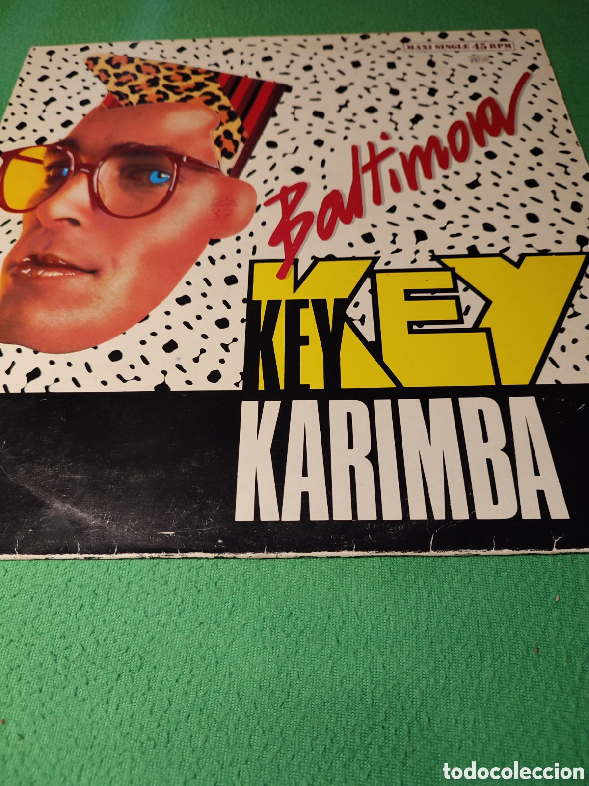 Discos de vinilo: Baltimora - Key Key Karimba Maxi single - Foto 1