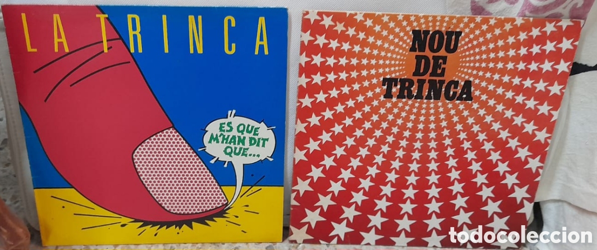 Discos de vinilo: Lote de 7 discos de Vinilo de La Trinca - Foto 3