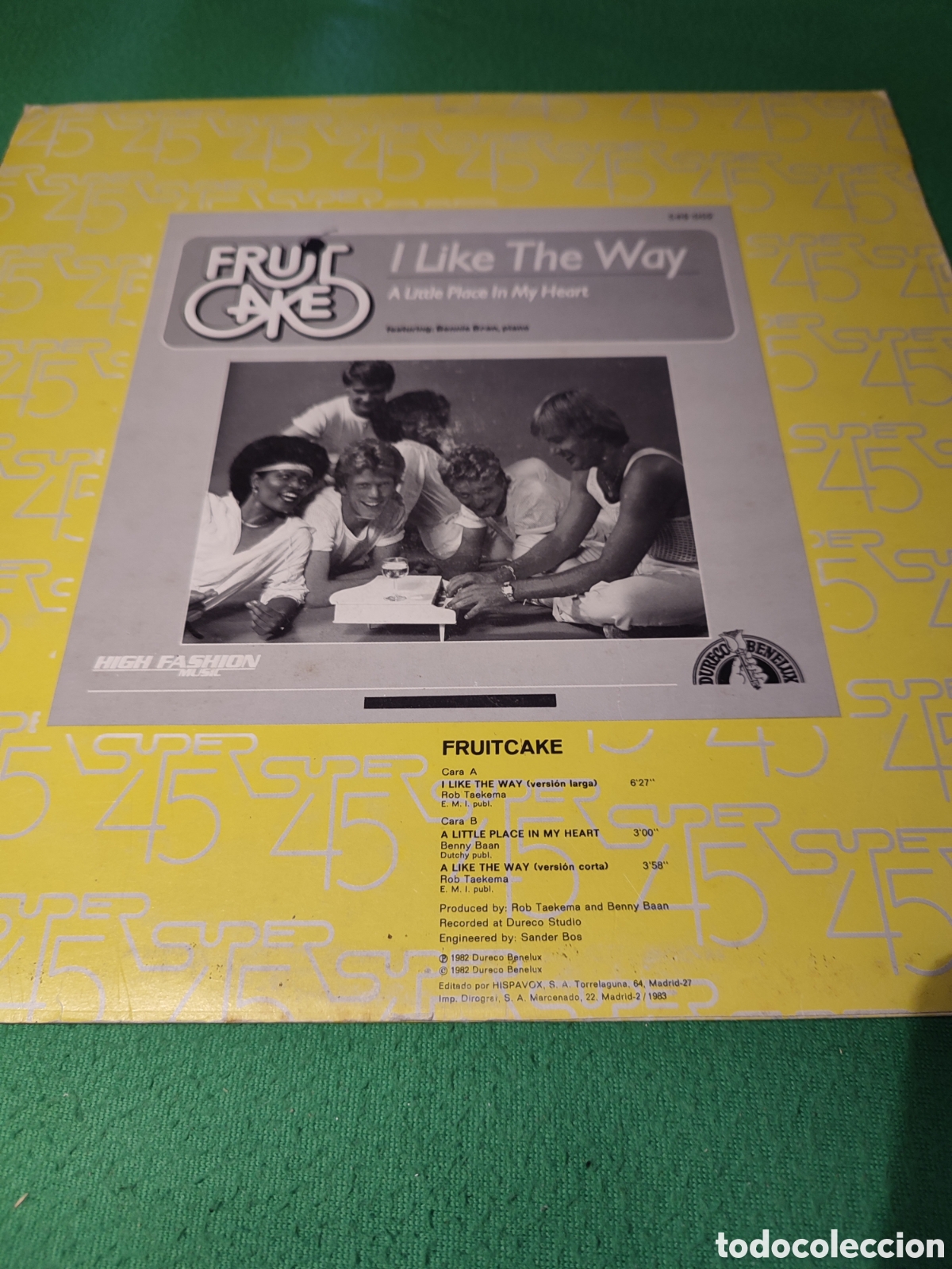 Discos de vinilo: Fruit Cake - I like the way - Foto 2
