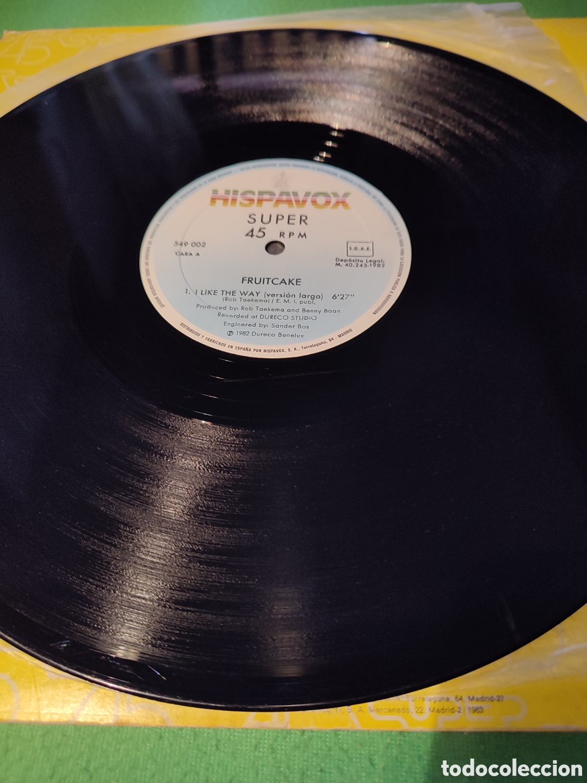 Discos de vinilo: Fruit Cake - I like the way - Foto 3