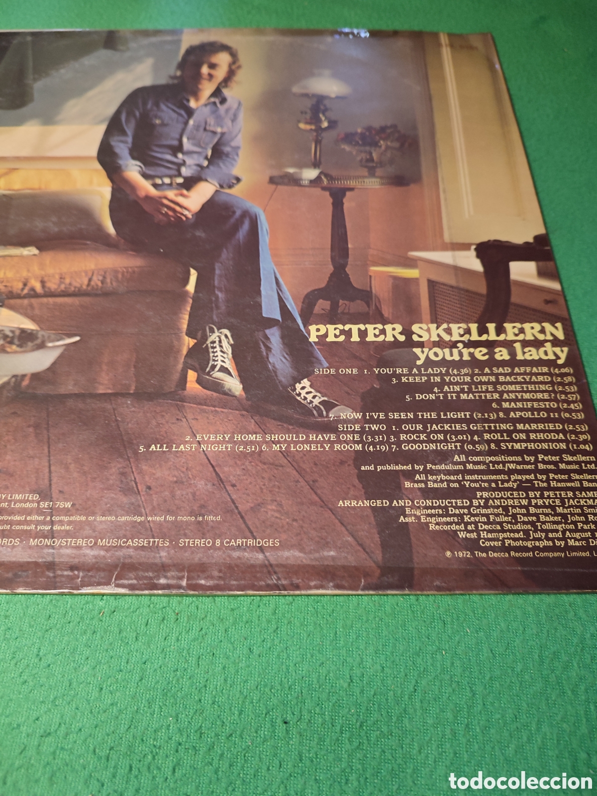 Discos de vinilo: Peter Skellern - Youre a lady - Foto 2