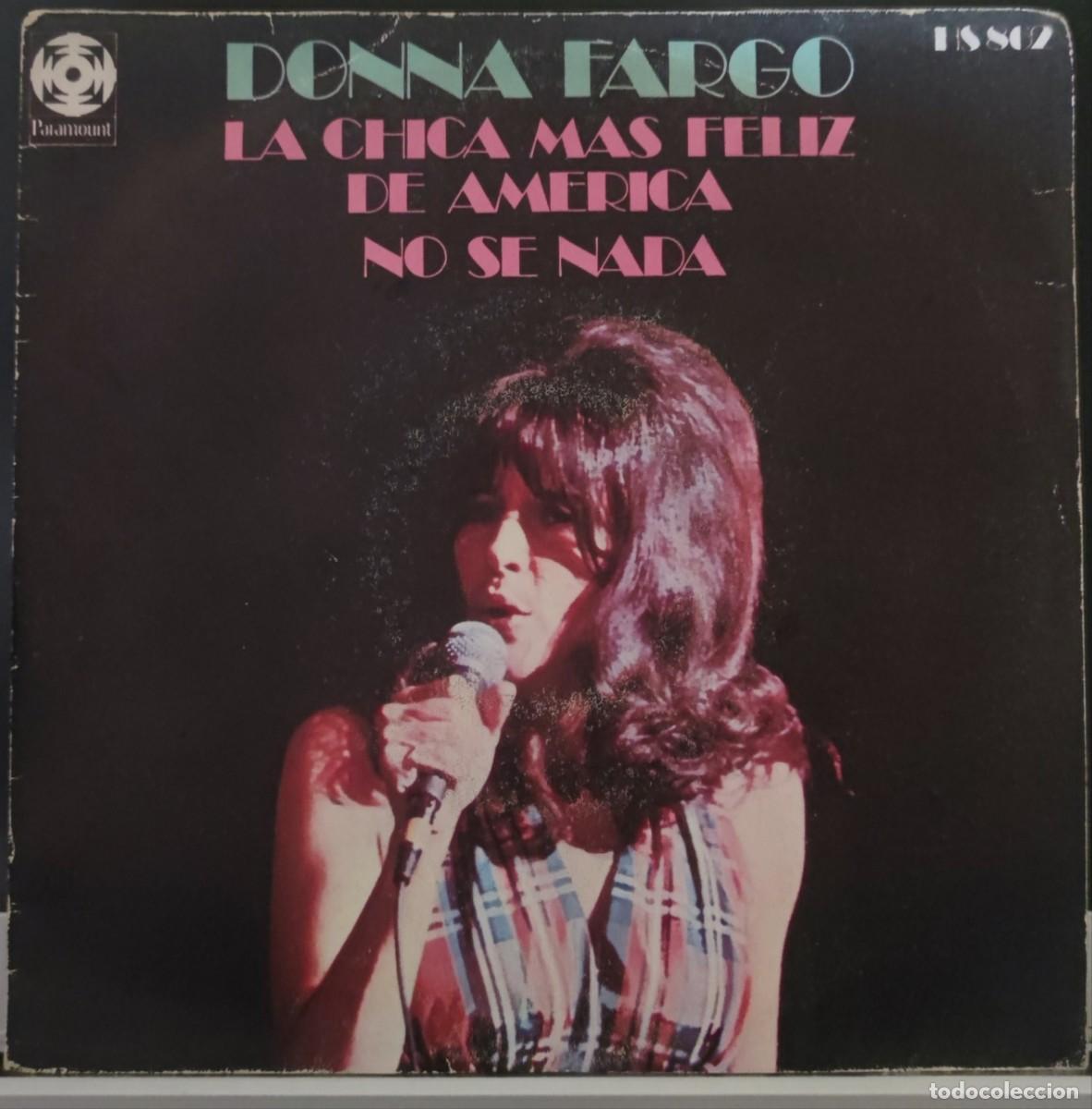 Discos de vinilo: DONNA FARGO - SINGLE - Foto 1