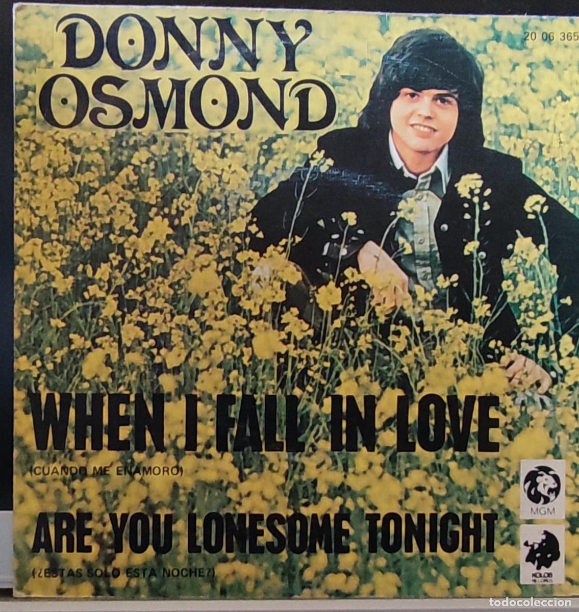 Discos de vinilo: DONNY OSMOND - single - Foto 1