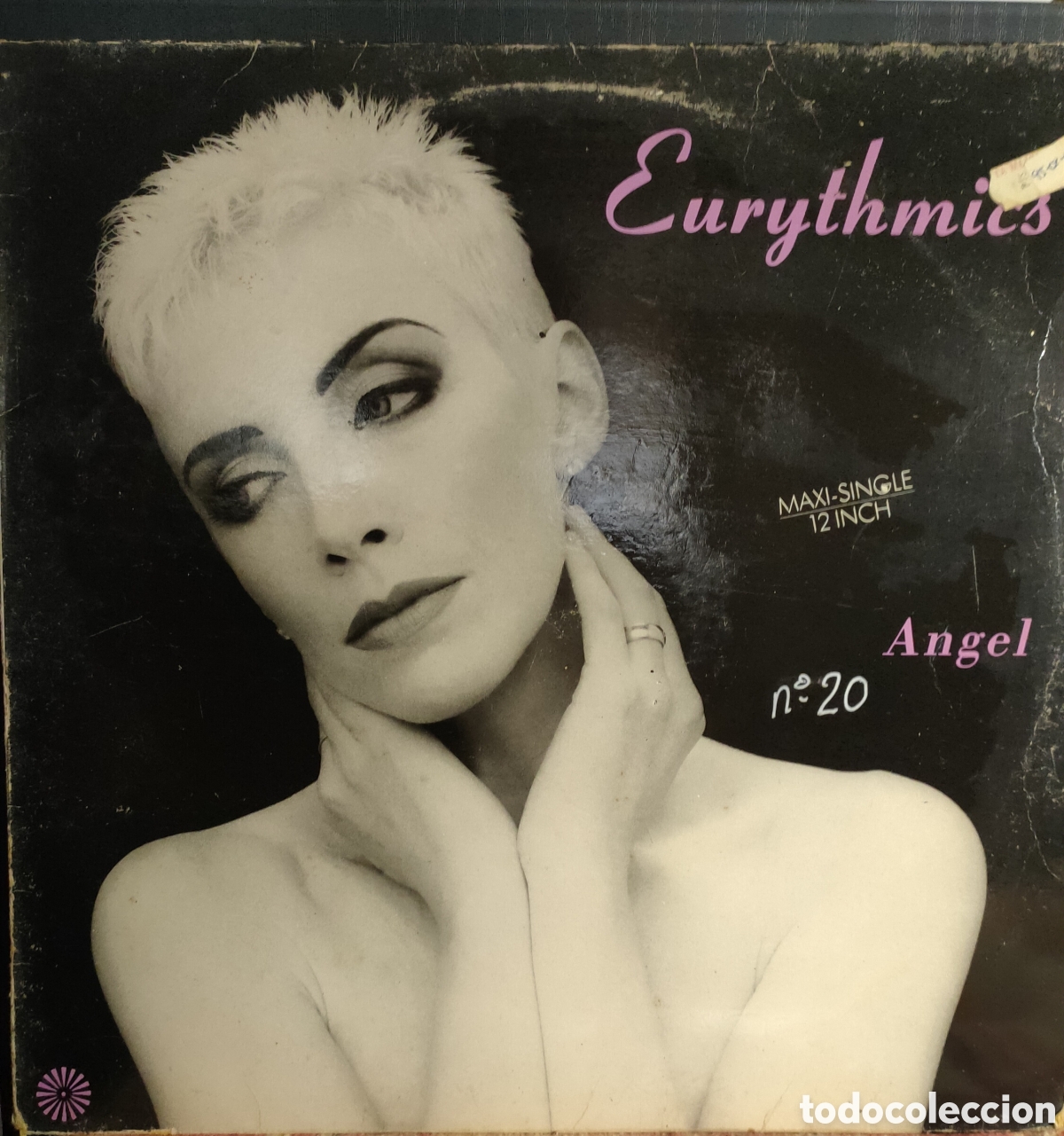 Discos de vinilo: Eurythmics &ndash; Angel ..1990 original Spain disco de vinilo - Foto 1