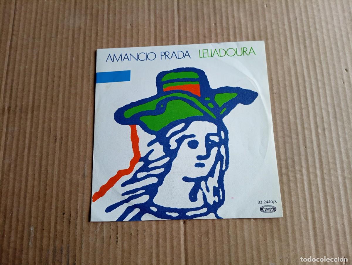 Discos de vinilo: AMANCIO PRADA - LELIADOURA SINGLE 1980 - Foto 1