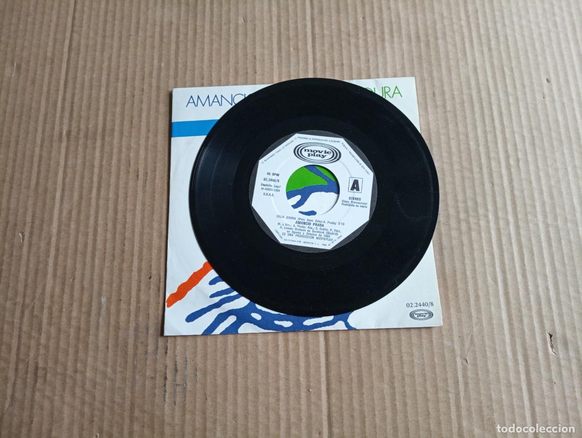Discos de vinilo: AMANCIO PRADA - LELIADOURA SINGLE 1980 - Foto 2