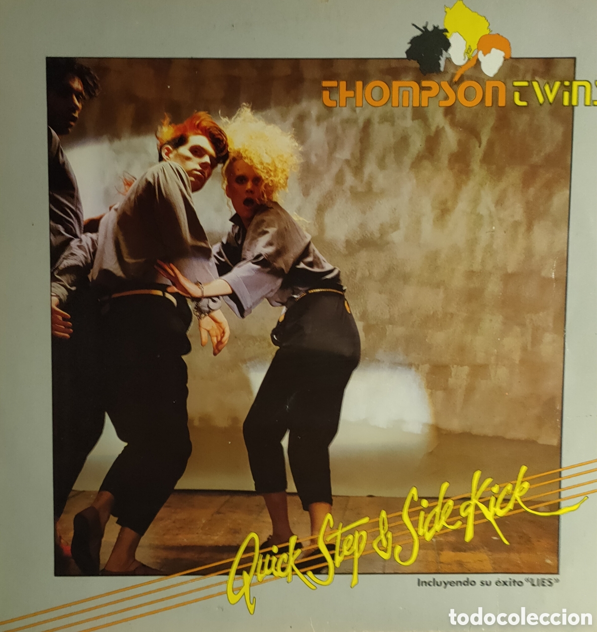 Discos de vinilo: Thompson Twins &ndash; Quick Step & Side Kick ..1983 original Spain LP disco de vinilo - Foto 1