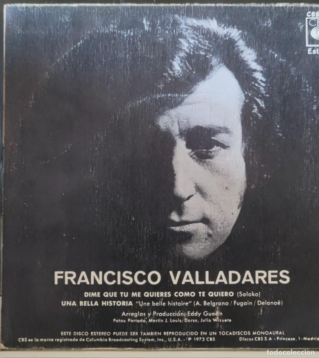 Discos de vinilo: FRANCISCO VALLADARES - Foto 2