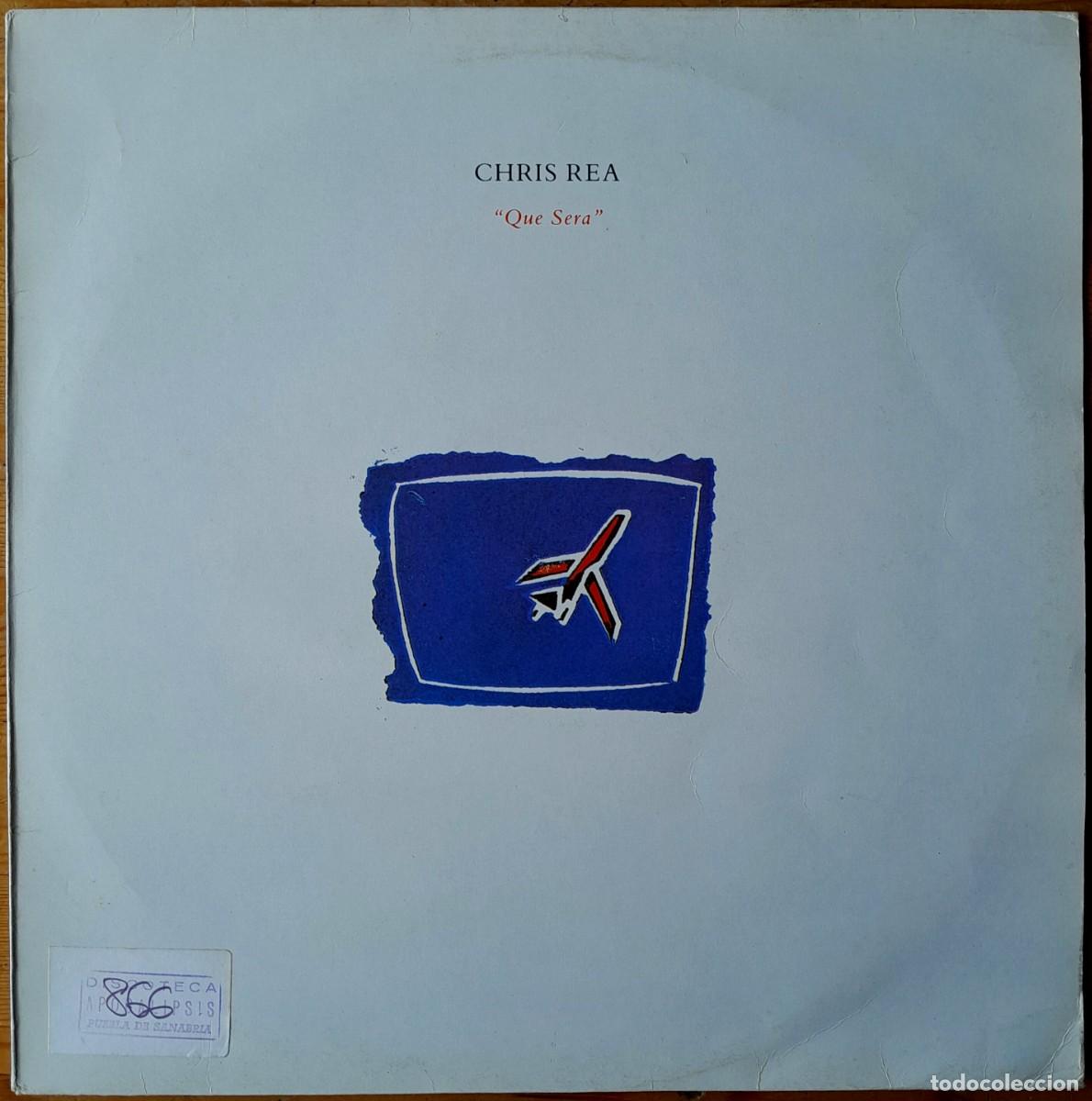 Discos de vinilo: CHRIS REA : QUE SERA [MAGNET - ESP 1988] 12&rdquo; - Foto 1