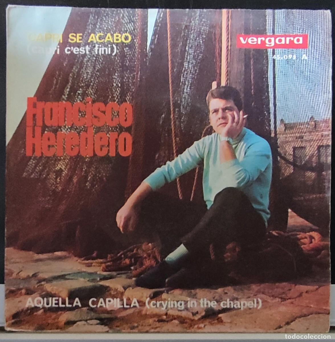 Discos de vinilo: FRANCISCO HEREDERO - SINGLE - Foto 1