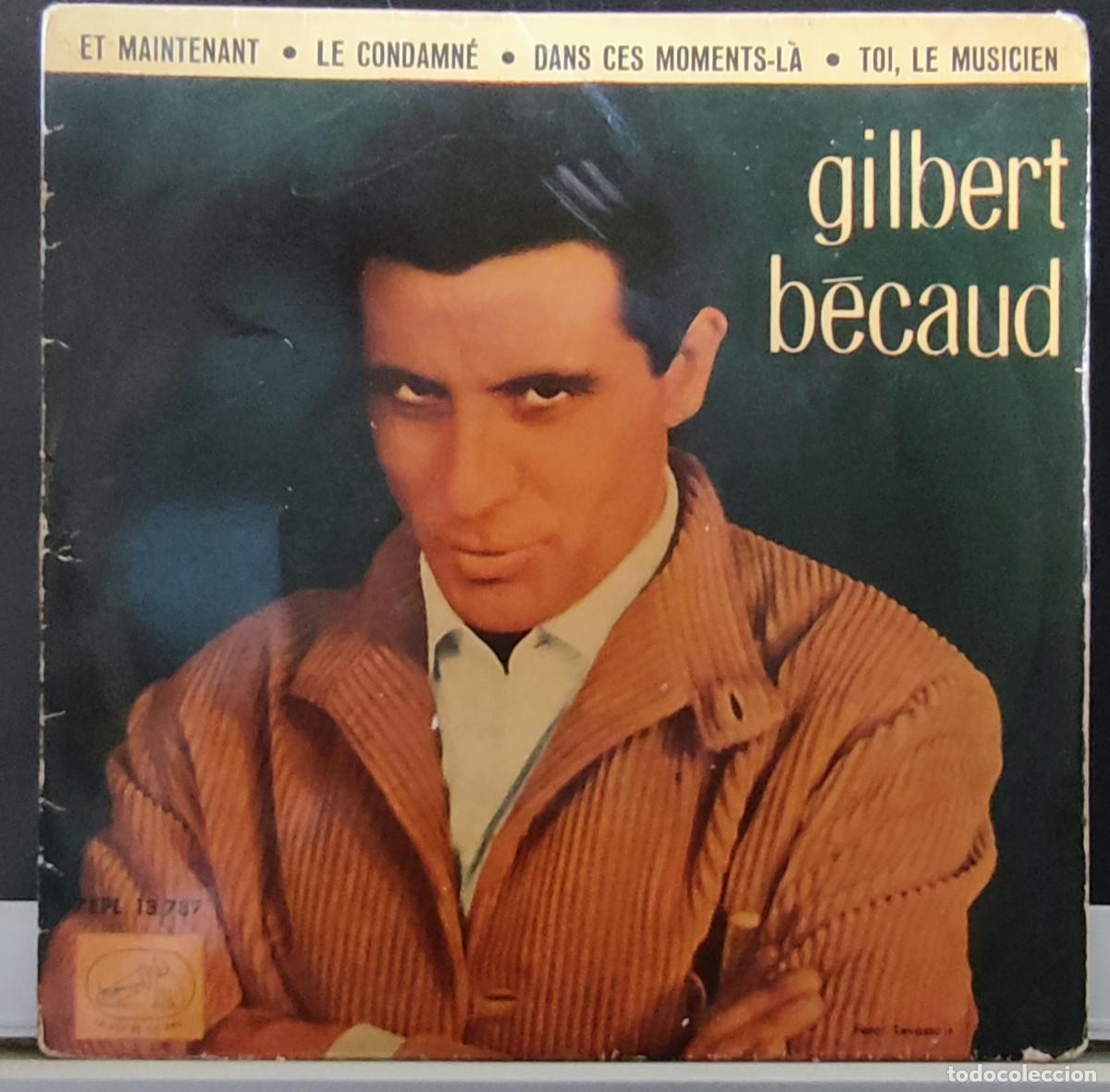 Discos de vinilo: GILBERT BECAUD - 4 CANCIONES - Foto 1