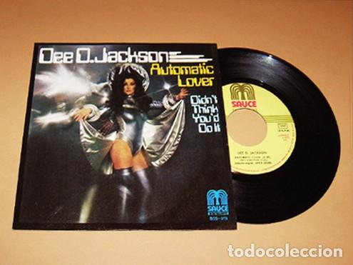 Discos de vinilo: DEE D. JACKSON - AUTOMATIC LOVER (AMANTE AUTOMATICO) - SINGLE - 1978 - N&ordm;1 EN DISCOTECAS - Foto 1