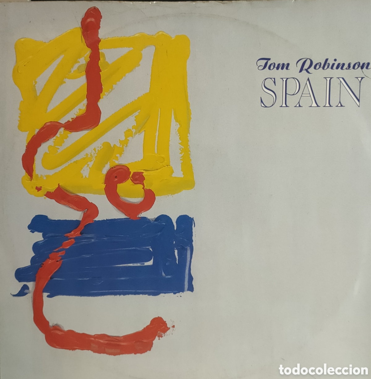 Discos de vinilo: Tom Robinson &ndash; Spain ..1987 original UK disco de y - Foto 1