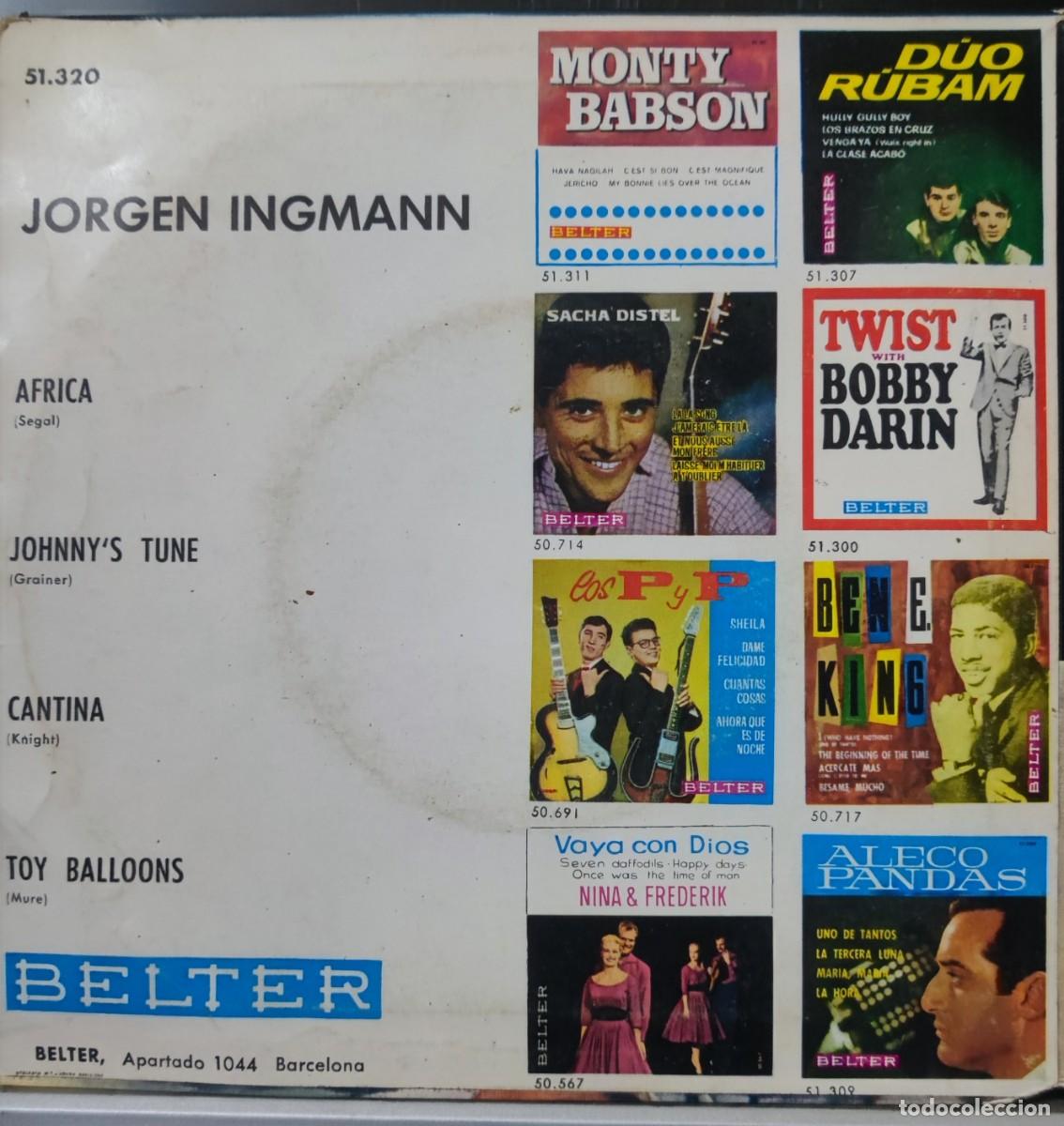 Discos de vinilo: JORGEN INGMANN - AFRICA - Foto 2