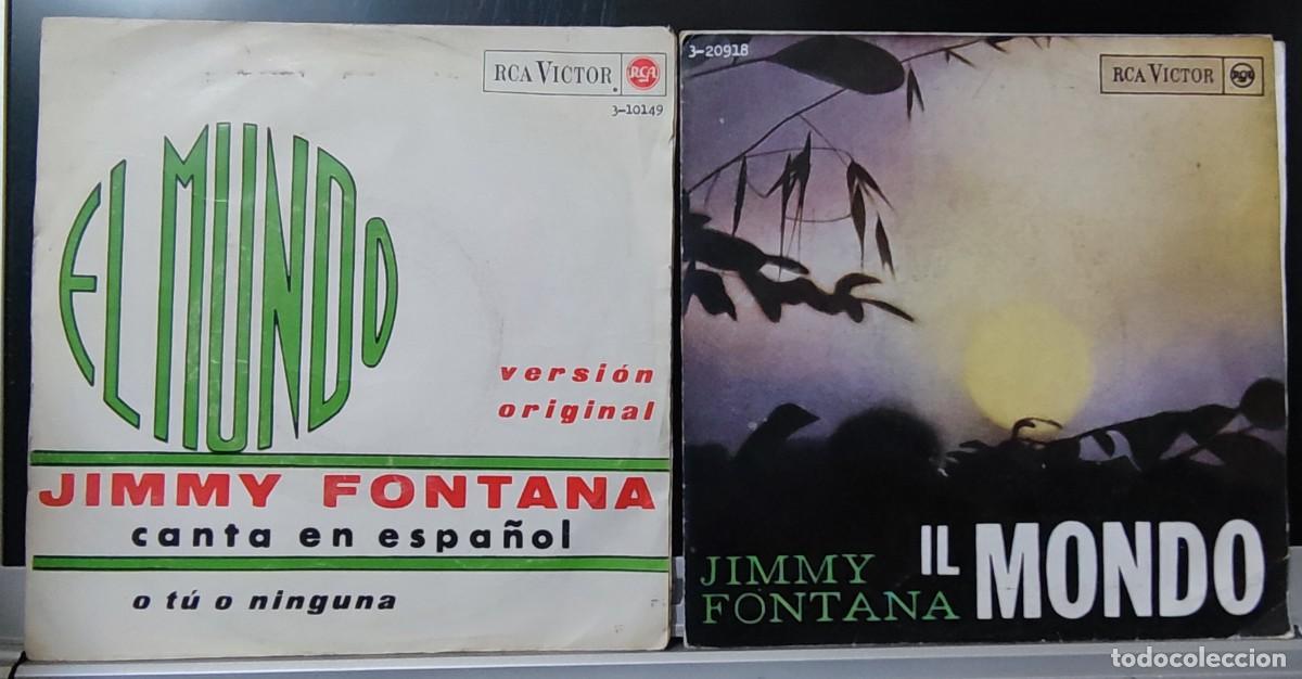 Discos de vinilo: JIMMY FONTANA -2 Singles - Foto 1