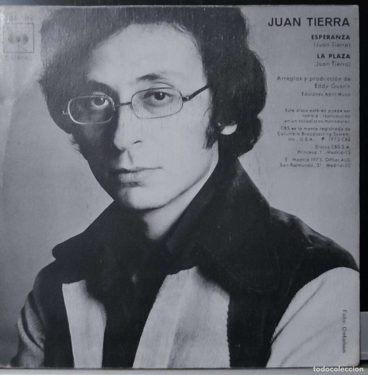 Discos de vinilo: JUAN TIERRA - ESPERANZA - Foto 2