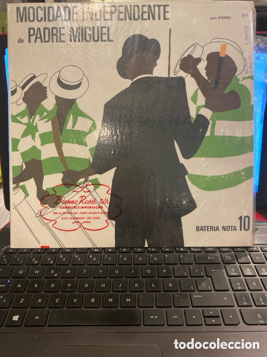 Disques de vinyle: MOCIDADE INDEPENDENTE DE PADRE MIGUEL - BATERIA NOTA 10 LP BRASIL