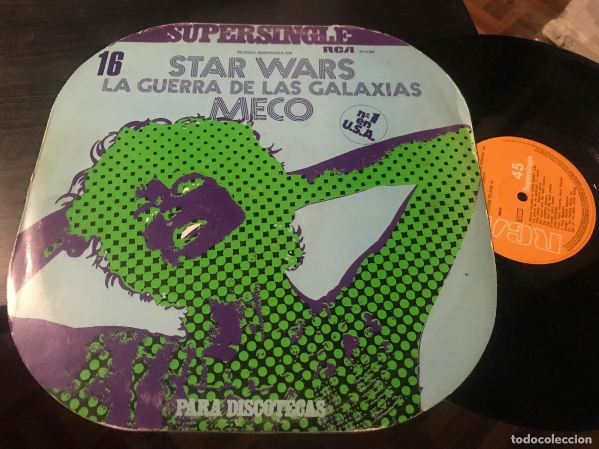 Discos de vinilo: MECO - STAR WARS 12&rdquo; MAXI RCA 1977 DISCO - Foto 1