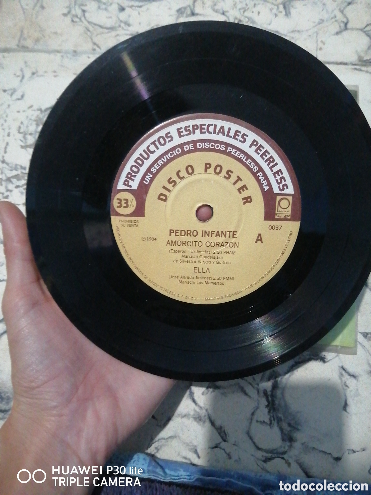 Discos de vinilo: PEDRO INFANTE &rdquo;Amorcito Coraz&oacute;n&rdquo; - Foto 3