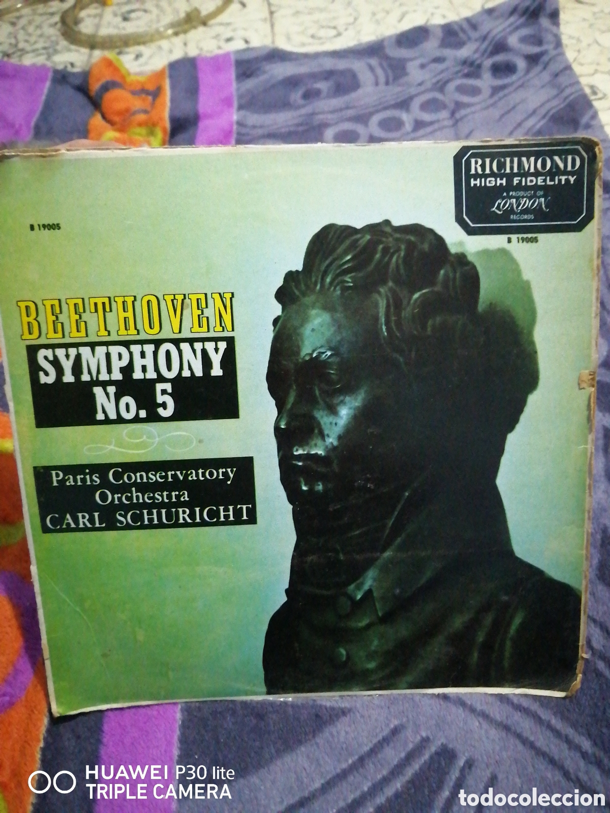 Discos de vinilo: BEETHOVEN SYNPHONY 5 Disco de Vinyl - Foto 1