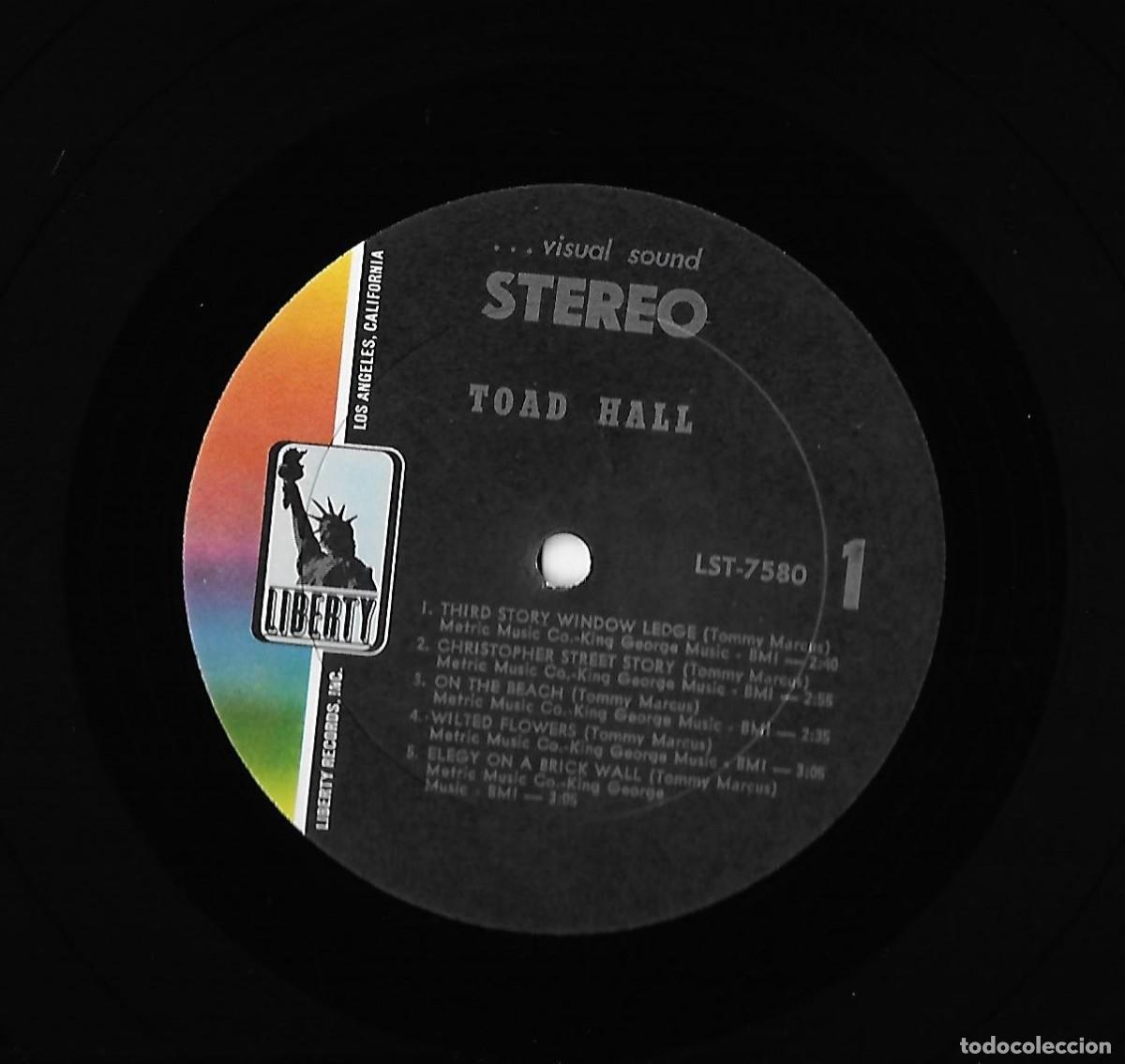 Discos de vinilo: TOAD HALL: TOAD HALL. EXCELENTE PSYCHO / SUNSHINE POP ORIGINAL U.S.A. EDICI&Oacute;N PROMOCIONAL - Foto 3