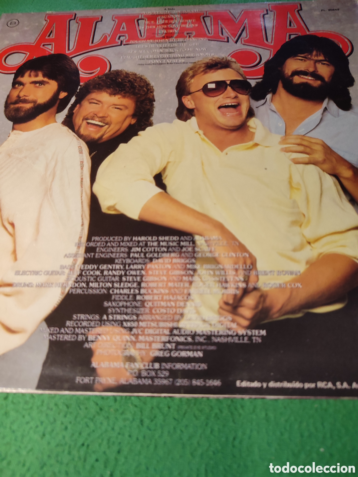 Discos de vinilo: Alabama - The Touch Vinilo - Foto 2