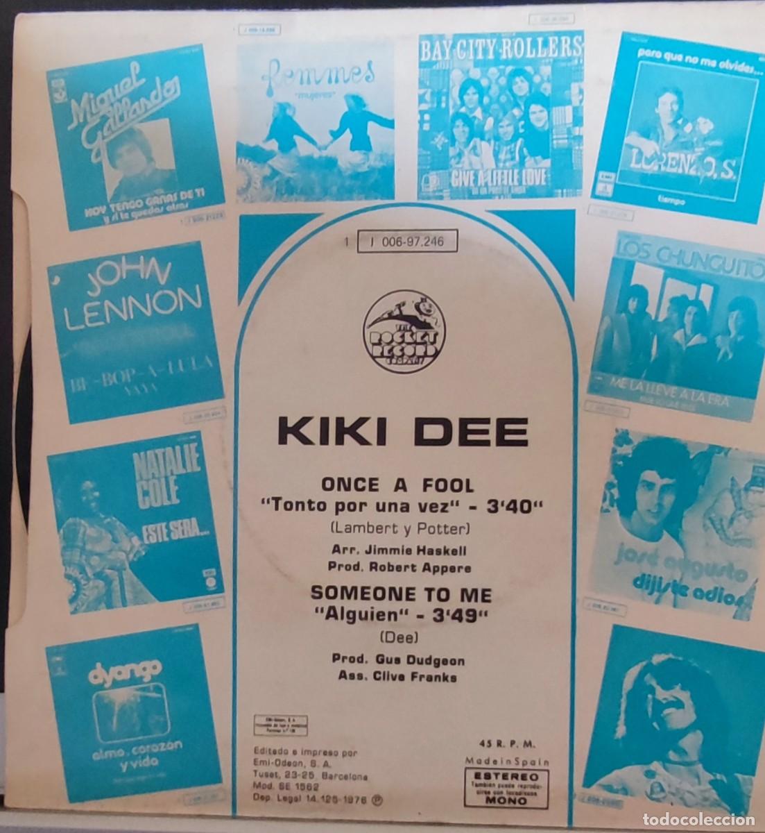 Discos de vinilo: KIKI DEE - ONCE A FOOL - Foto 2