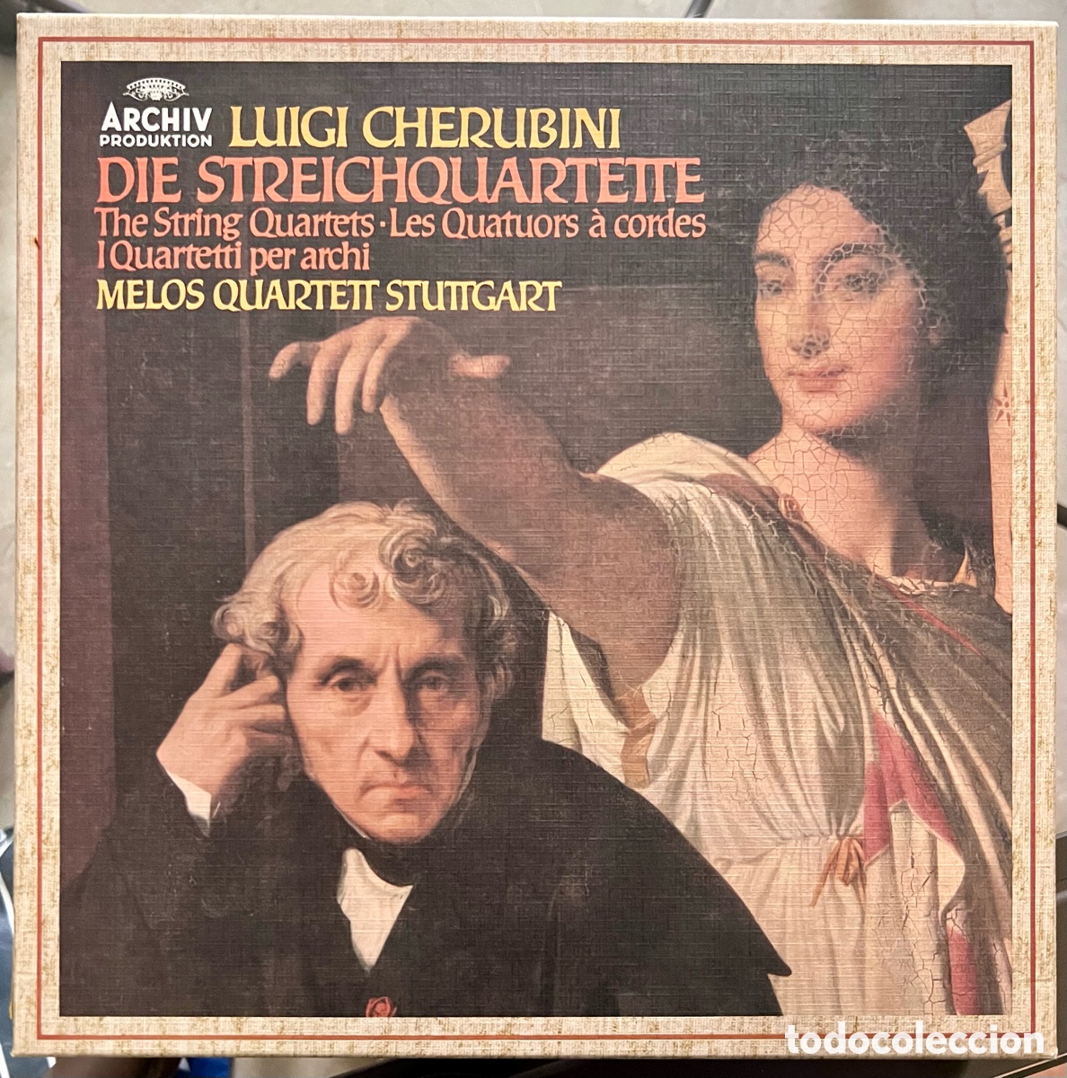 Discos de vinilo: Cuarteto Melos, Luigi Cherubini string quartets - Foto 1