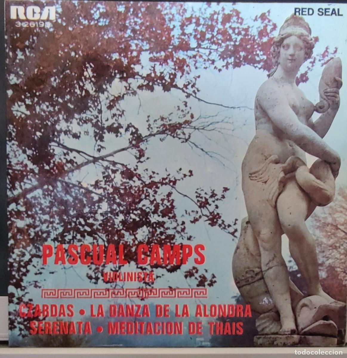 Discos de vinilo: PASCUAL CAMPS - VIOLINISTA - Foto 1