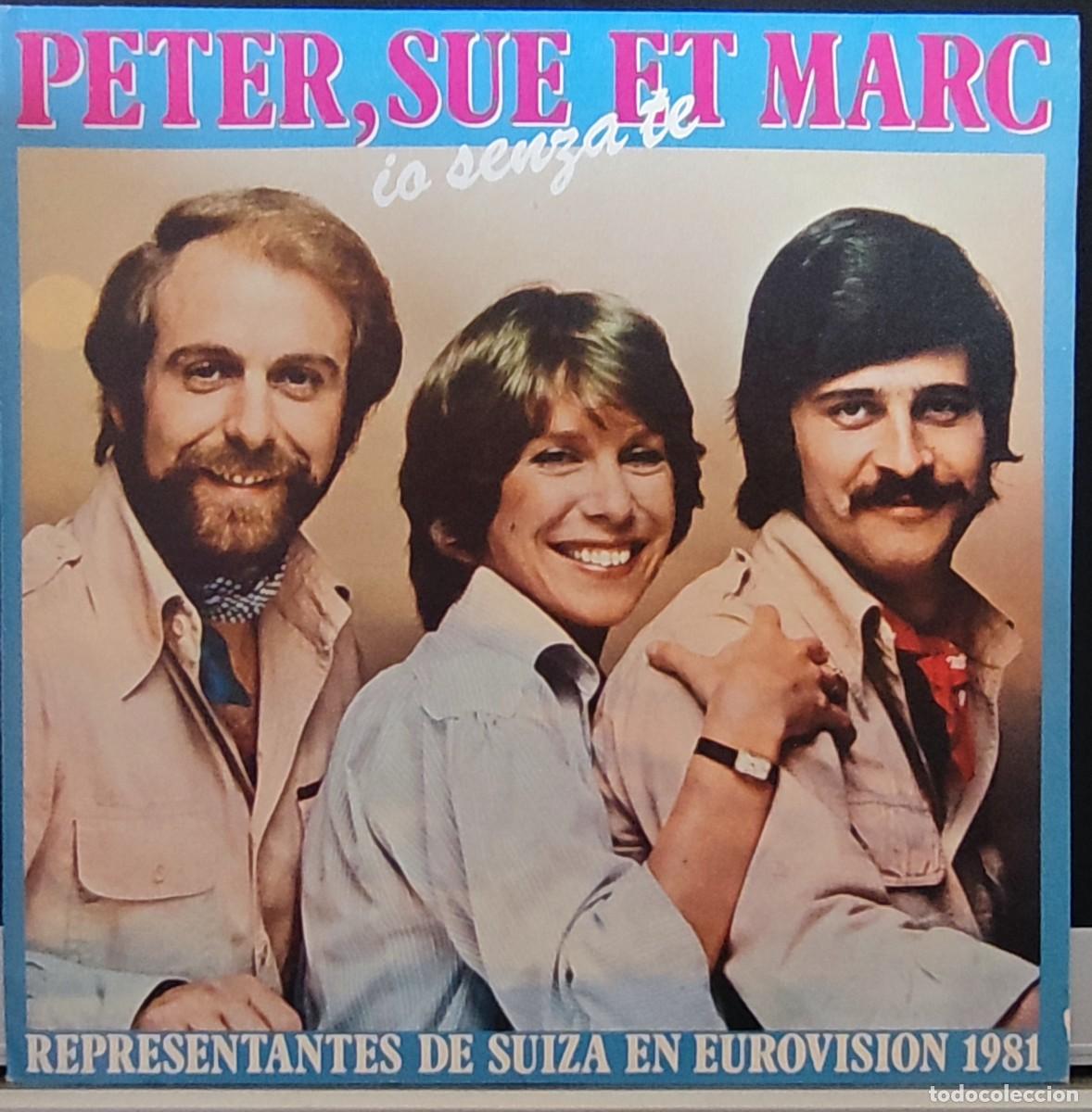 Discos de vinilo: PETER, SUE ET MARC - IO SENZA TE - Foto 1