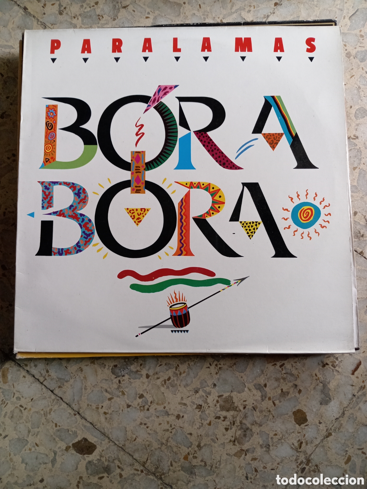 Discos de vinilo: LP PARALAMAS BORA BORA ESPA&Ntilde;A 1989