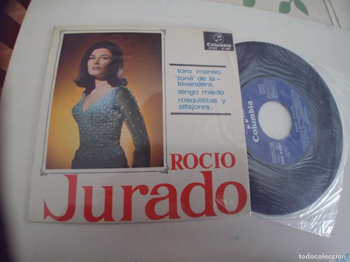 Discos de vinilo: ROCIO JURADO-EP TORO MANSO +3-NUEVO - Foto 1