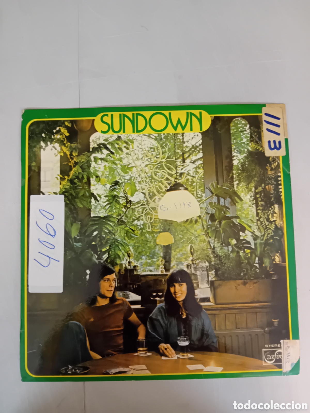 Dischi in vinile: SUNDOWN. 1977. PIPES OF PAN