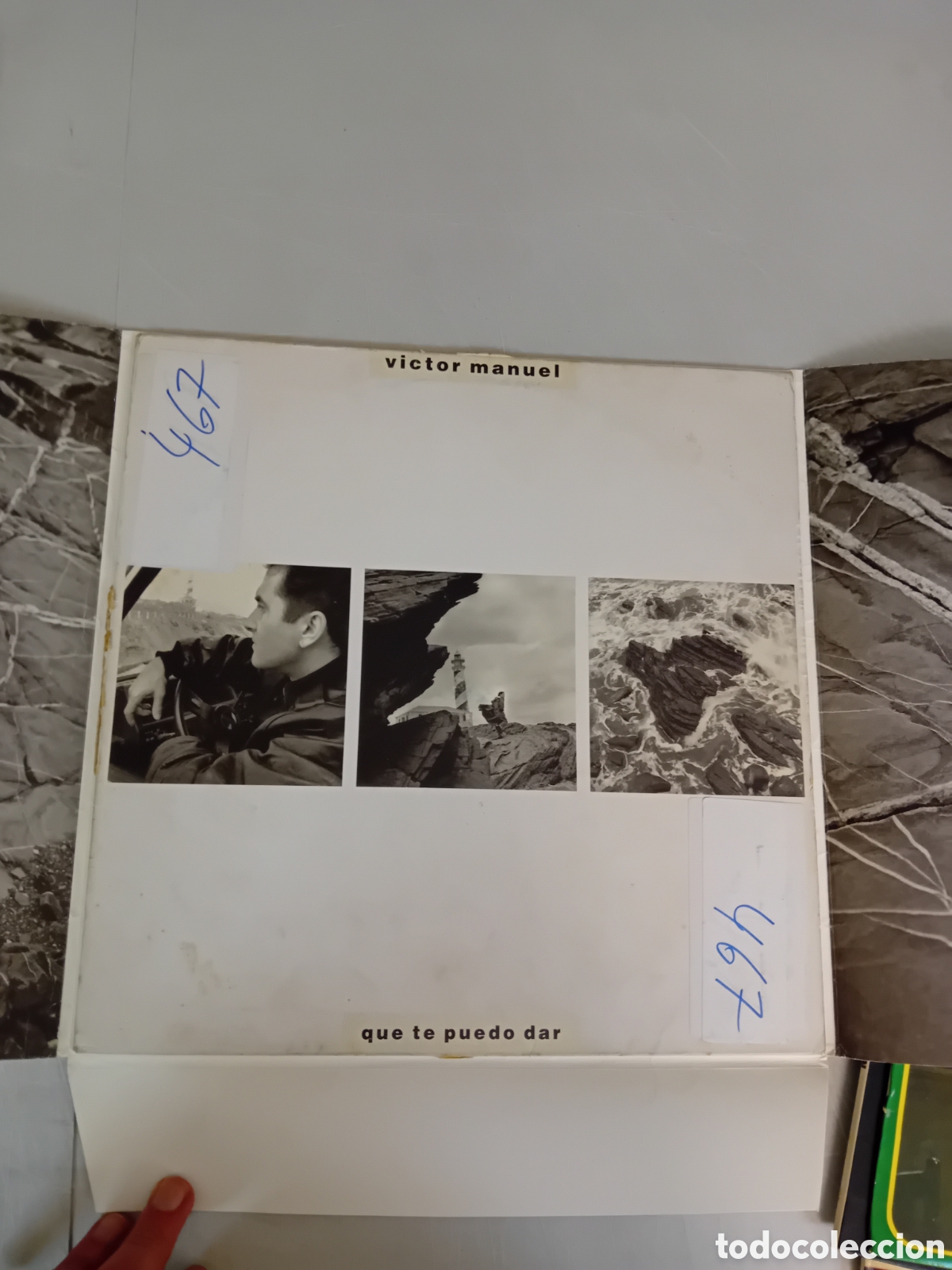 Discos de vinilo: V&Iacute;CTOR MANUEL. QU&Eacute; TE PUEDO DAR - Foto 4