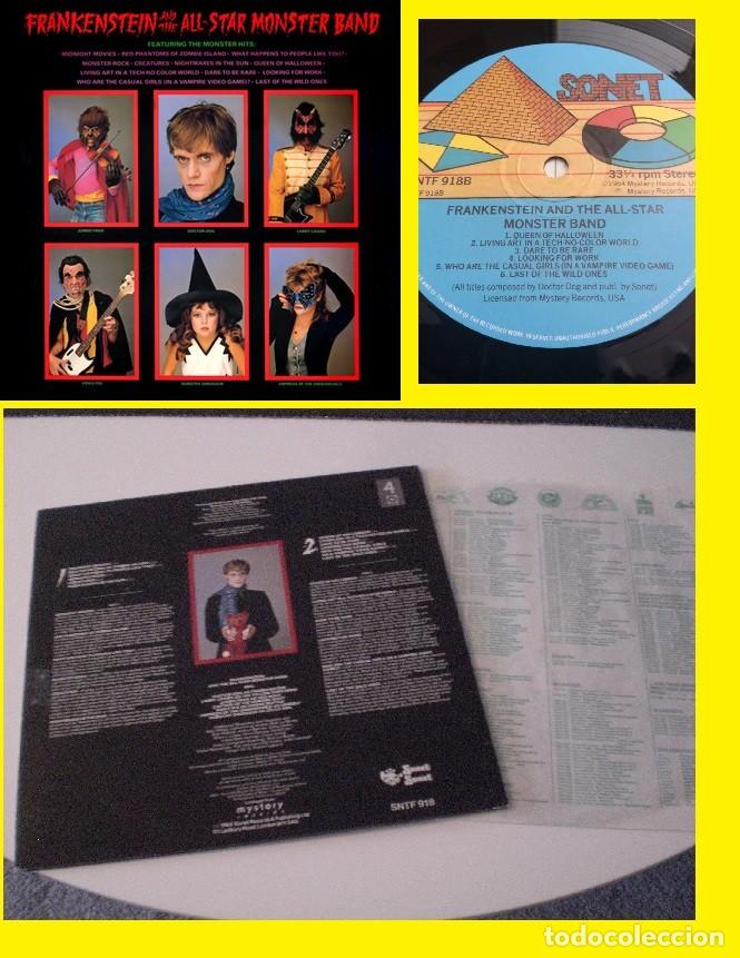 Vinyl records: KIM FOWLEY Frankenstein & the All-star monster band 1984, ORG EDT UK, raro, COLLECTORS ! EXC