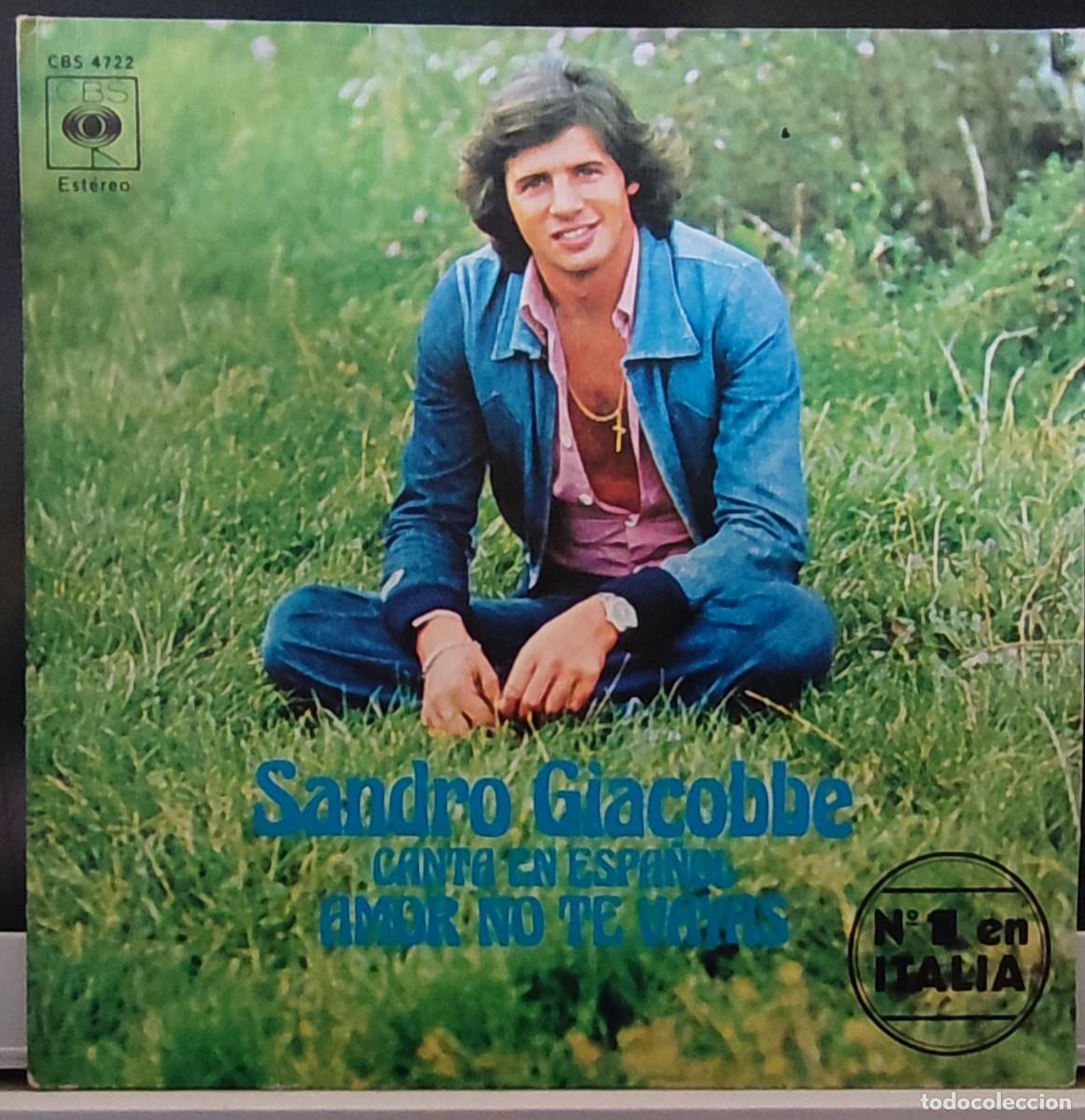 Discos de vinilo: SANDRO GIACOBBE - CANTA EN ESPA&Ntilde;OL - Foto 1