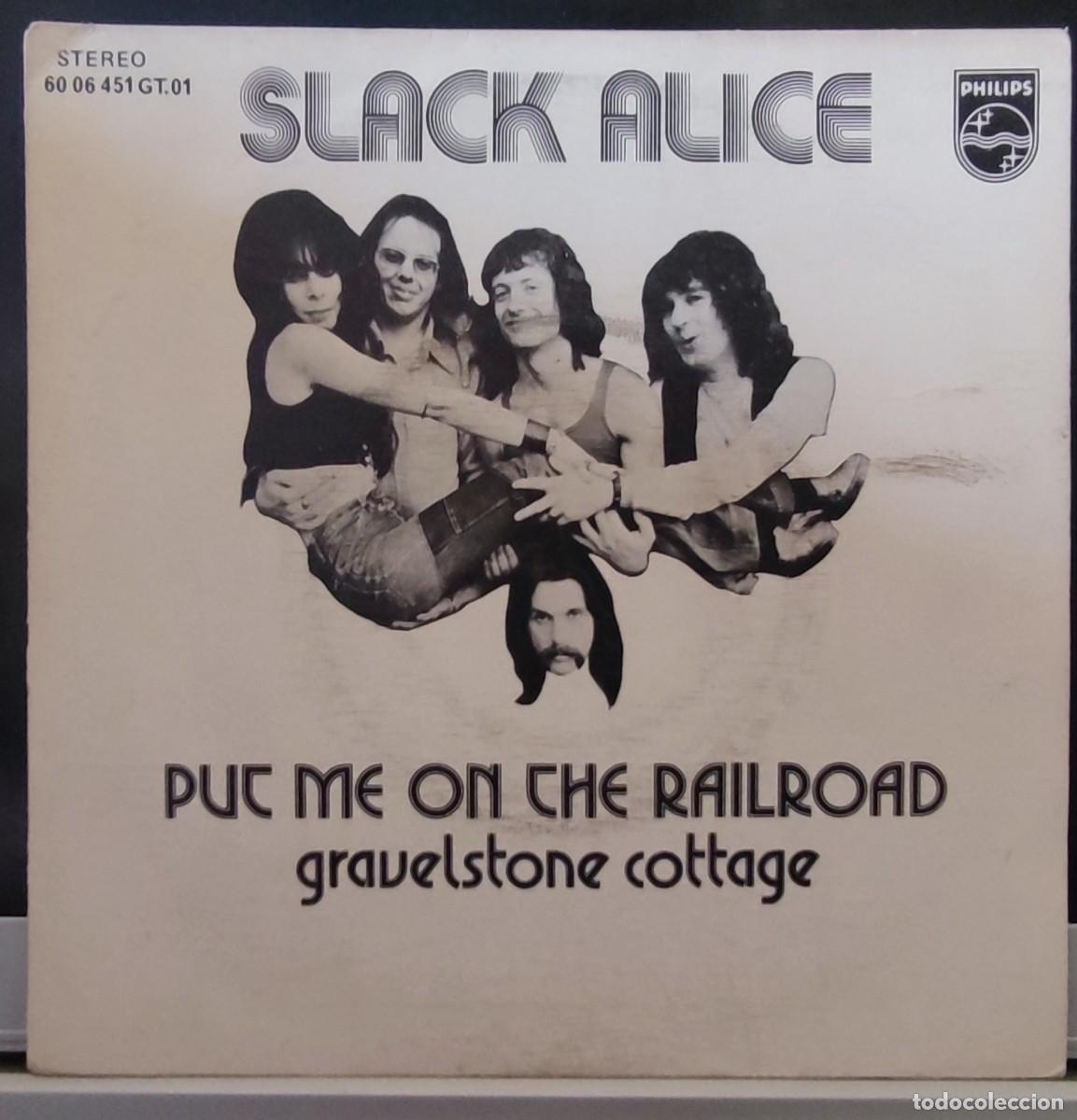 Discos de vinilo: SLACK ALICE - PUC ME THE RAILBOARD - Foto 1