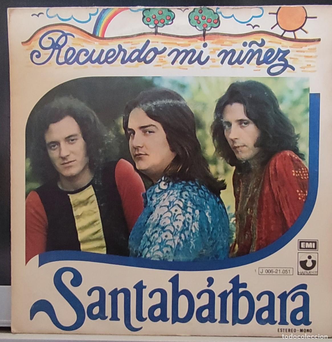 Discos de vinilo: SANTABARBARA - RECUERDO MI NI&Ntilde;EZ - Foto 1