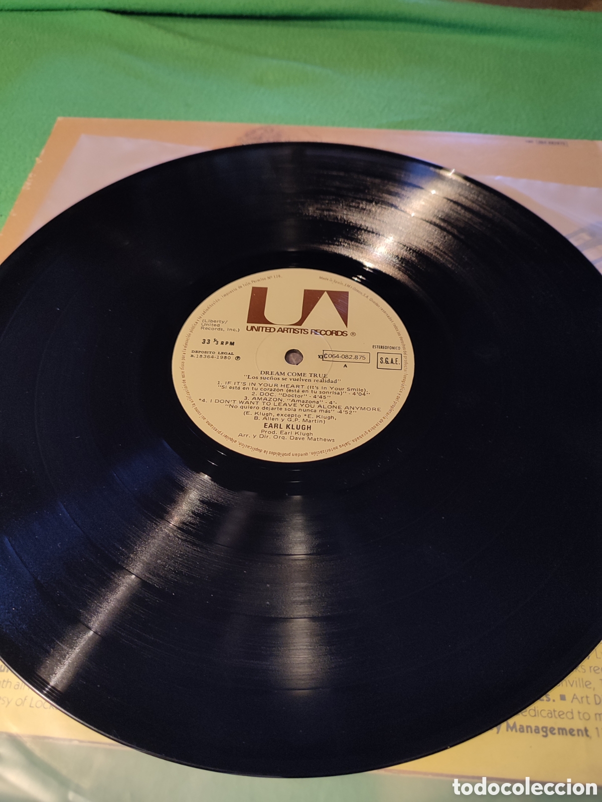 Discos de vinilo: Earl Klugh - Dream come true - Foto 3