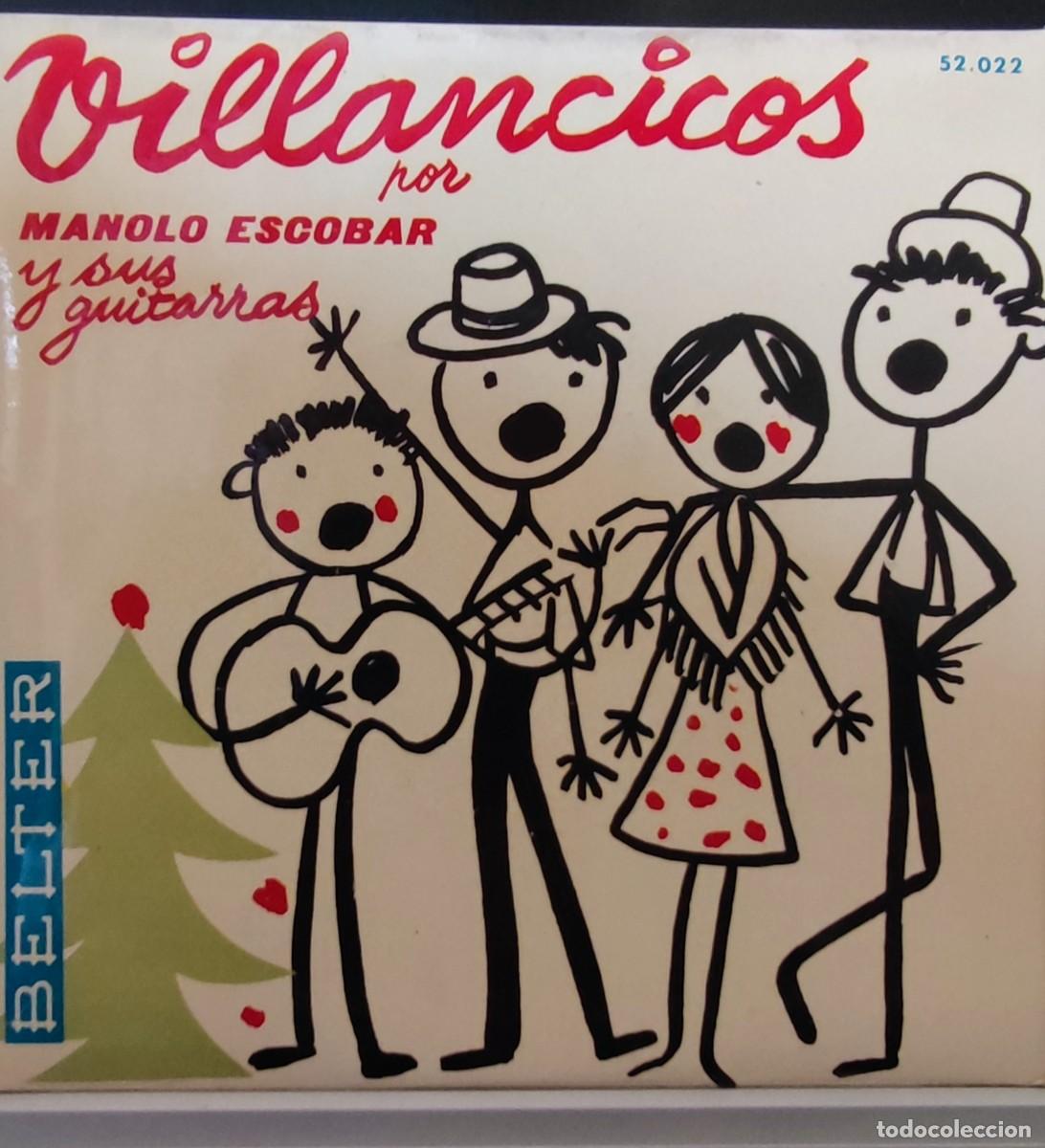 Discos de vinilo: MANOLO ESCOBAR - VILLANCICOS - Foto 1