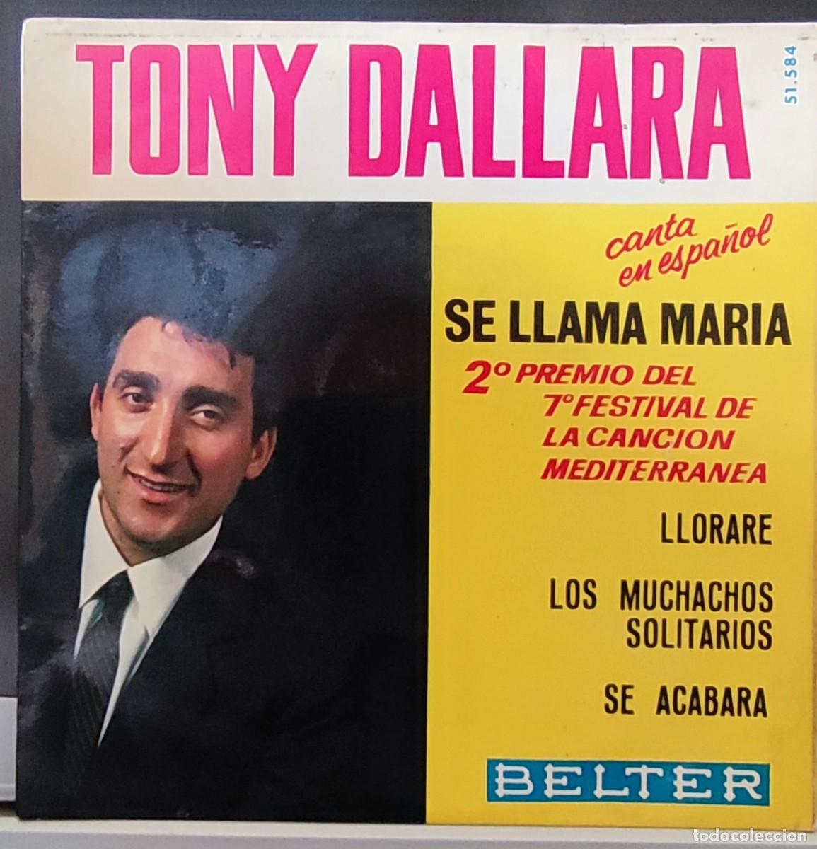 Discos de vinilo: TONY DALLARA - CANTA EN ESPA&Ntilde;OL - Foto 1