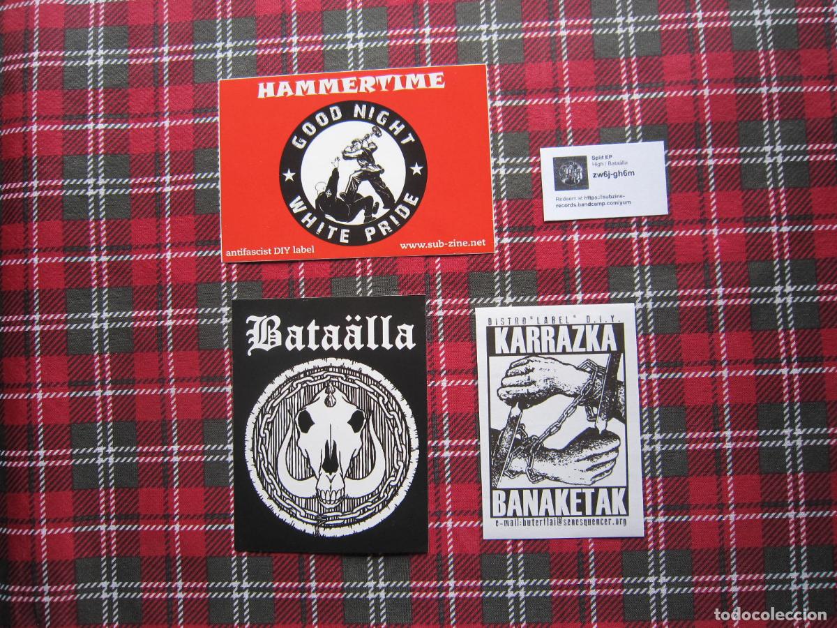 Discos de vinilo: EP - SPLIT - CRUST / D-BEAT - HIGH Y BAT&Auml;LLA - 2023 - PUNK - Foto 4