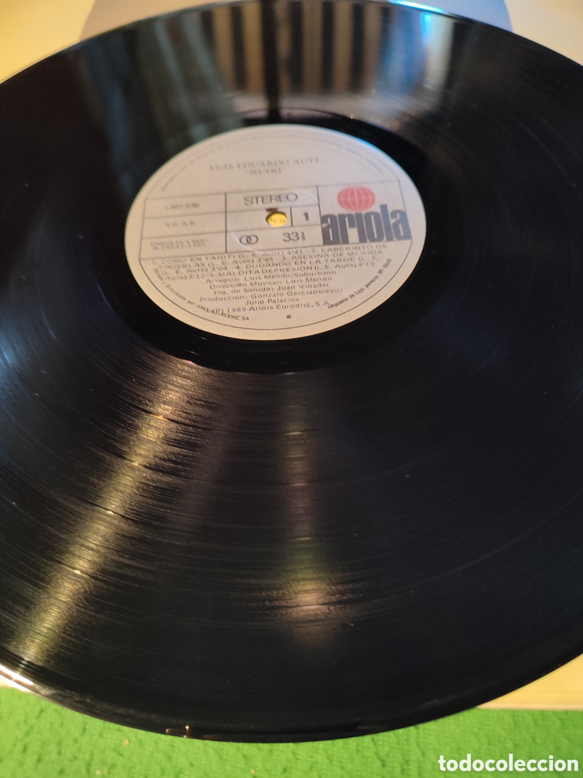 Discos de vinilo: Luis Eduardo Aute - Nudo - Foto 4
