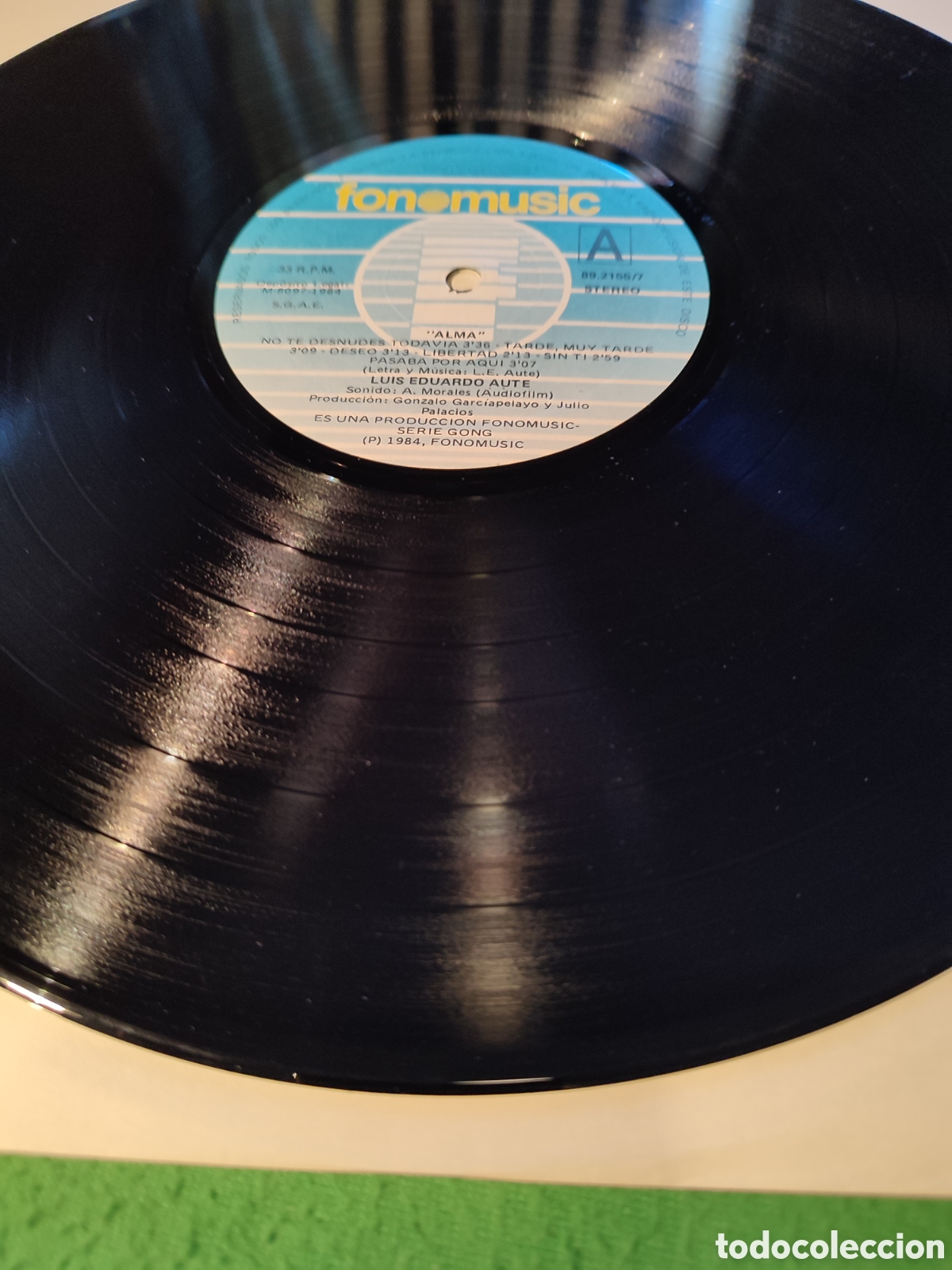 Discos de vinilo: Luis Eduardo Aute - Alma - Foto 3