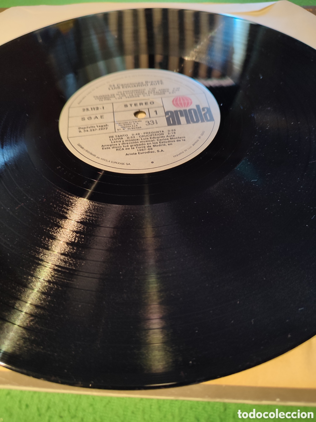 Discos de vinilo: Luis Eduardo Aute - 24 canciones breves - Foto 3
