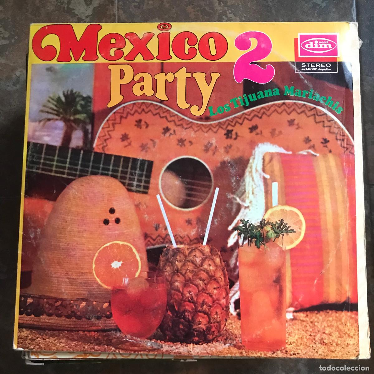 Disques de vinyle: TIJUANA MARIACHIS - MEXICO PARTY 2 - LP DIM 1969