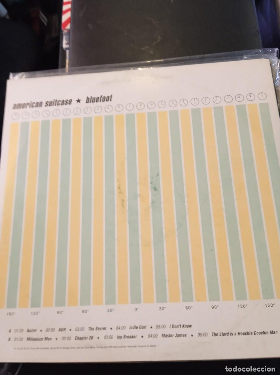 Discos de vinilo: AMERICAN SUITCASE- BLUEFOOT. LP+SINGLE - Foto 2