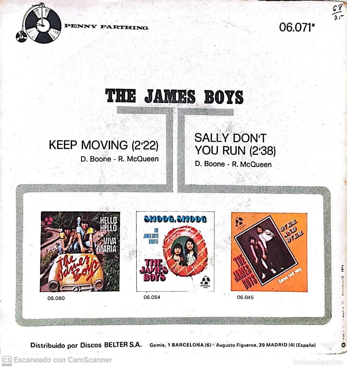 Discos de vinilo: The James Boys &lrm;&ndash; Keep Moving - Foto 2