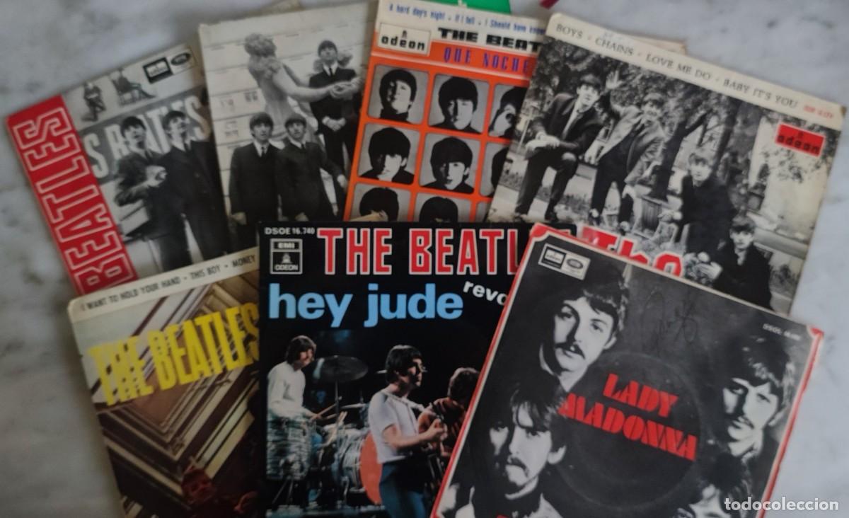 Discos de vinilo: THE BEATLES - LOTE 7 DISCOS - Foto 1